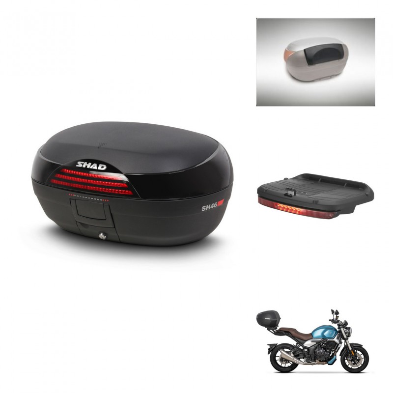 SHAD Baul SH46 + soporte montaje accesorios 45 L KIT-444636