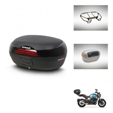 SHAD Baul SH46 + soporte montaje accesorios 45 L KIT-444643