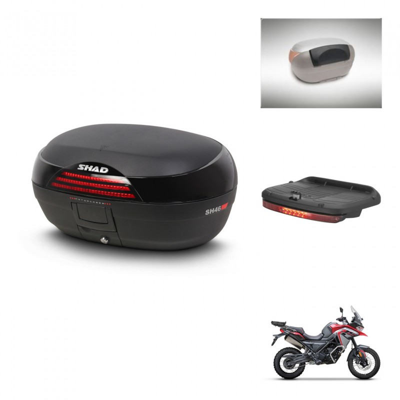 SHAD Baul SH46 + soporte montaje accesorios 45 L KIT-444652