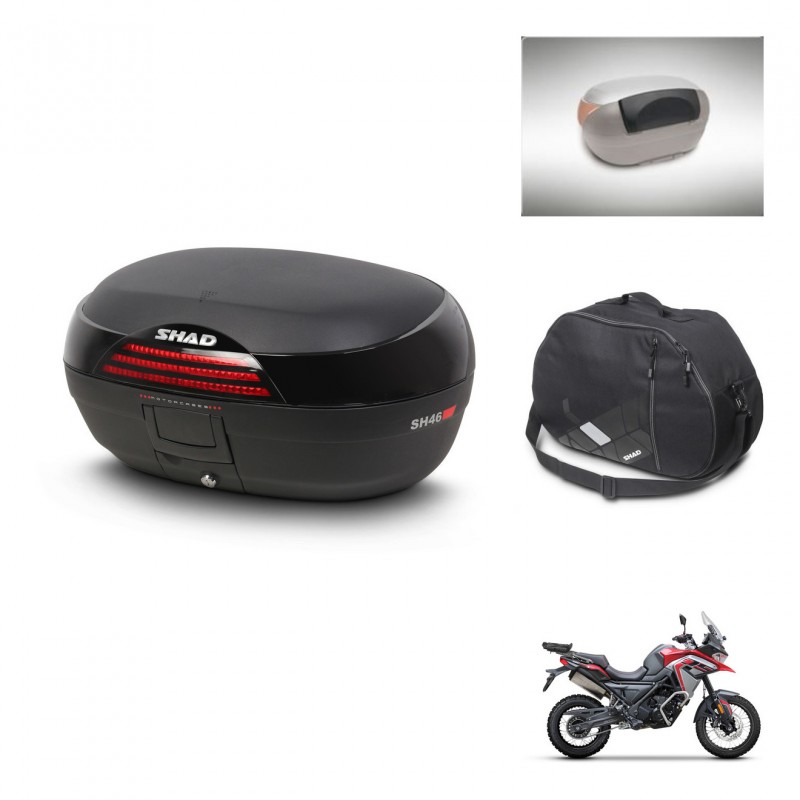SHAD Baul SH46 + soporte montaje accesorios 45 L KIT-444653