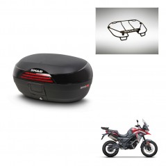 SHAD Baul SH46 + soporte montaje parrilla superior 45 L KIT-444655