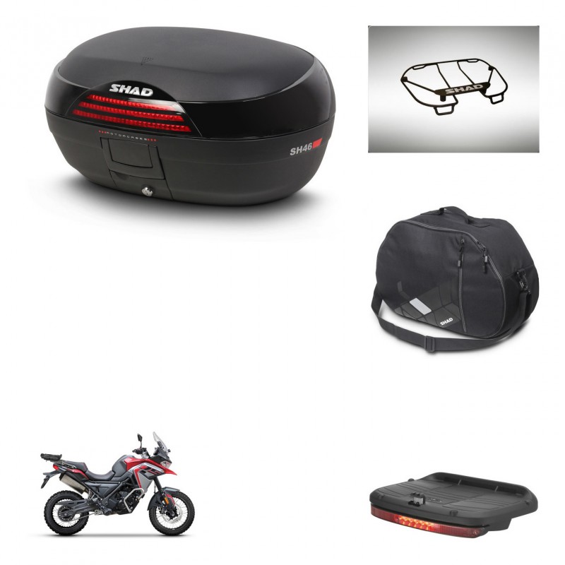 SHAD Baul SH46 + soporte montaje accesorios 45 L KIT-444658