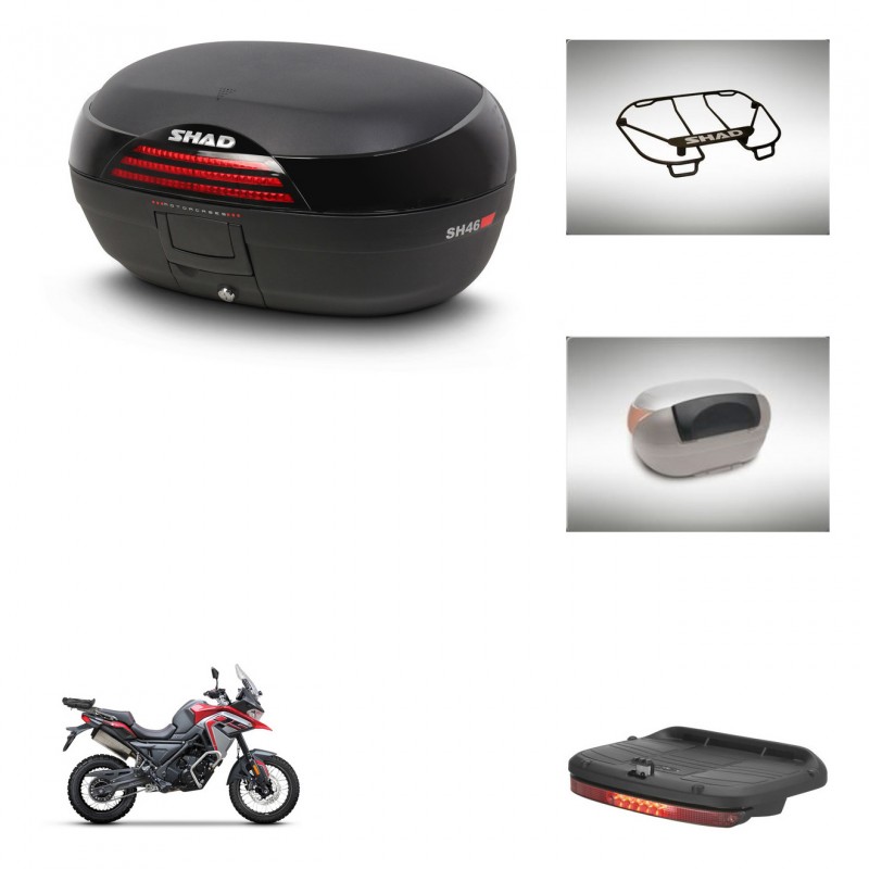 SHAD Baul SH46 + soporte montaje accesorios 45 L KIT-444660