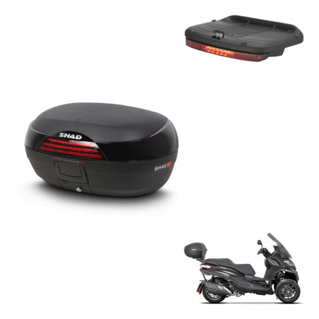 SHAD Trunk SH46 + mounting bracket brake light 45 L KIT-444664