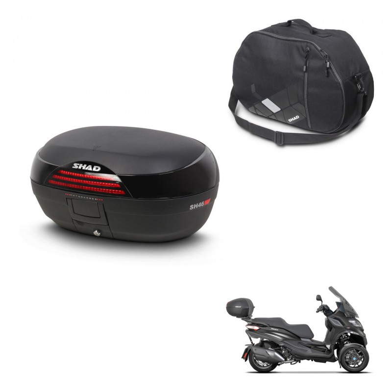 SHAD SH46 trunk + mounting bracket internal bag 45 L KIT-444665