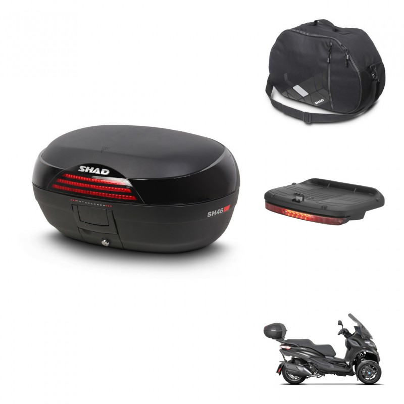 SHAD Baul SH46 + soporte montaje accesorios 45 L KIT-444666