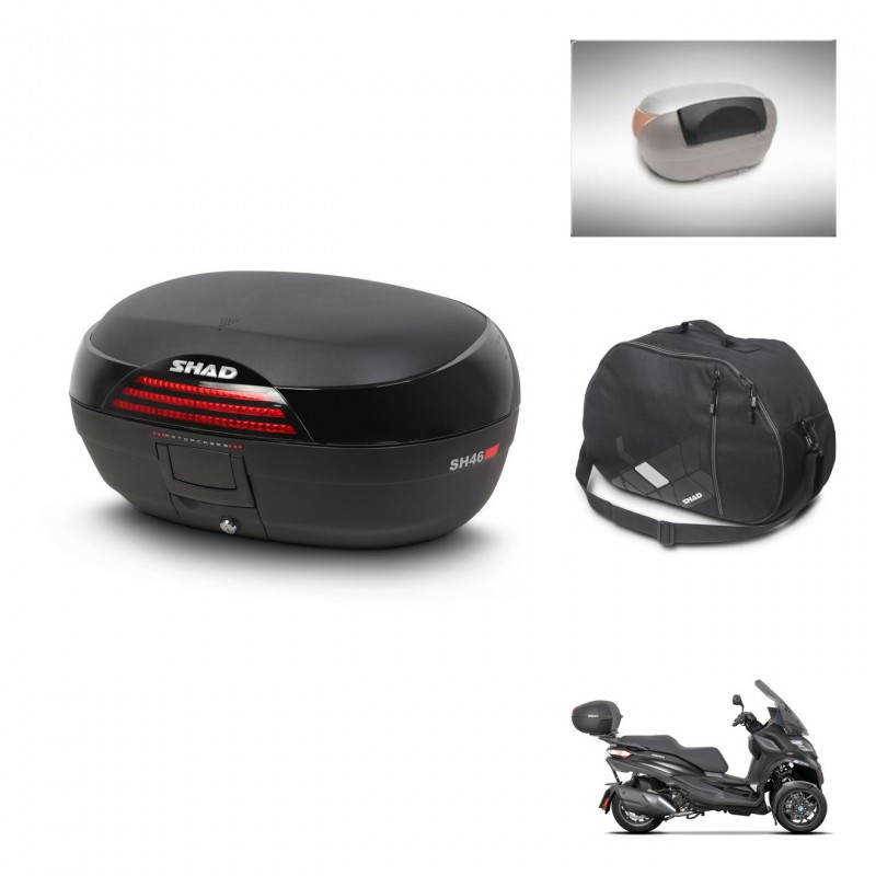 SHAD Baul SH46 + soporte montaje accesorios 45 L KIT-444669
