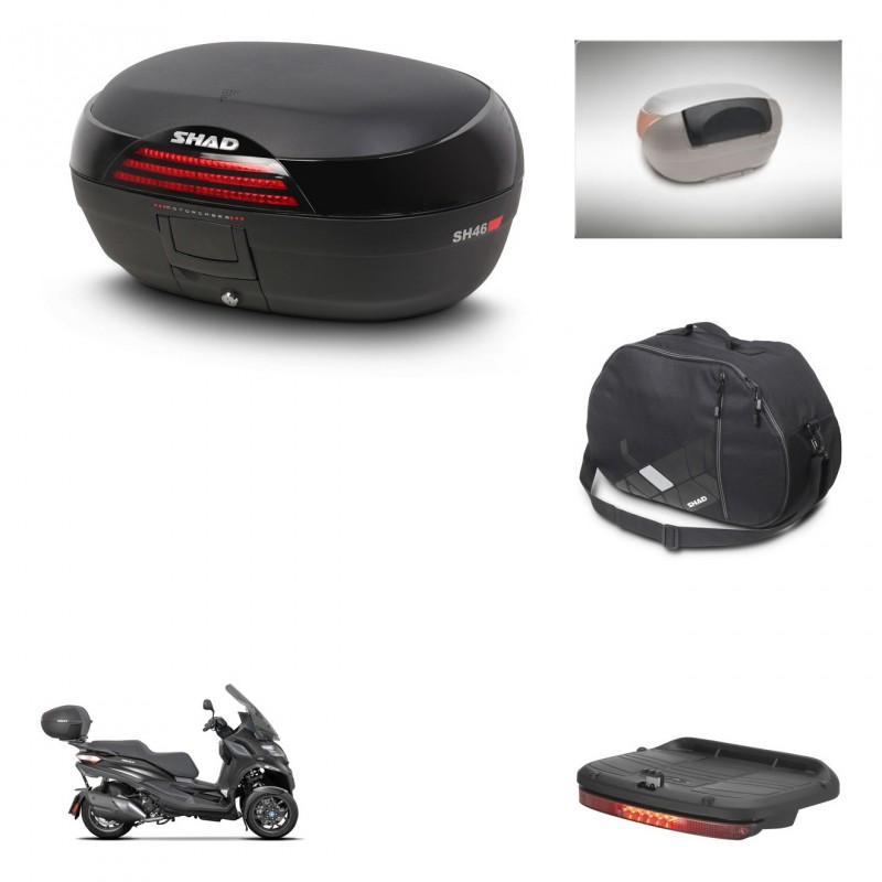 SHAD Baul SH46 + soporte montaje accesorios 45 L KIT-444670