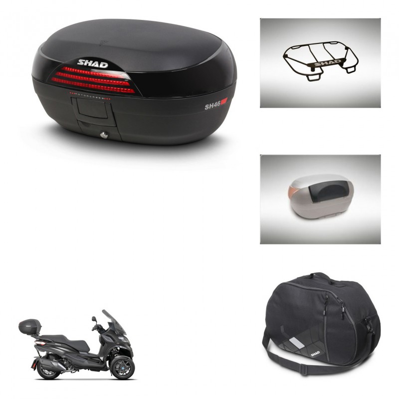 SHAD Baul SH46 + soporte montaje accesorios 45 L KIT-444677