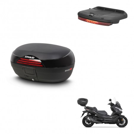 SHAD Baul SH46 + soporte montaje luz de freno 45 L KIT-444680