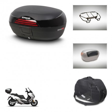SHAD Baul SH46 + soporte montaje accesorios 45 L KIT-444709