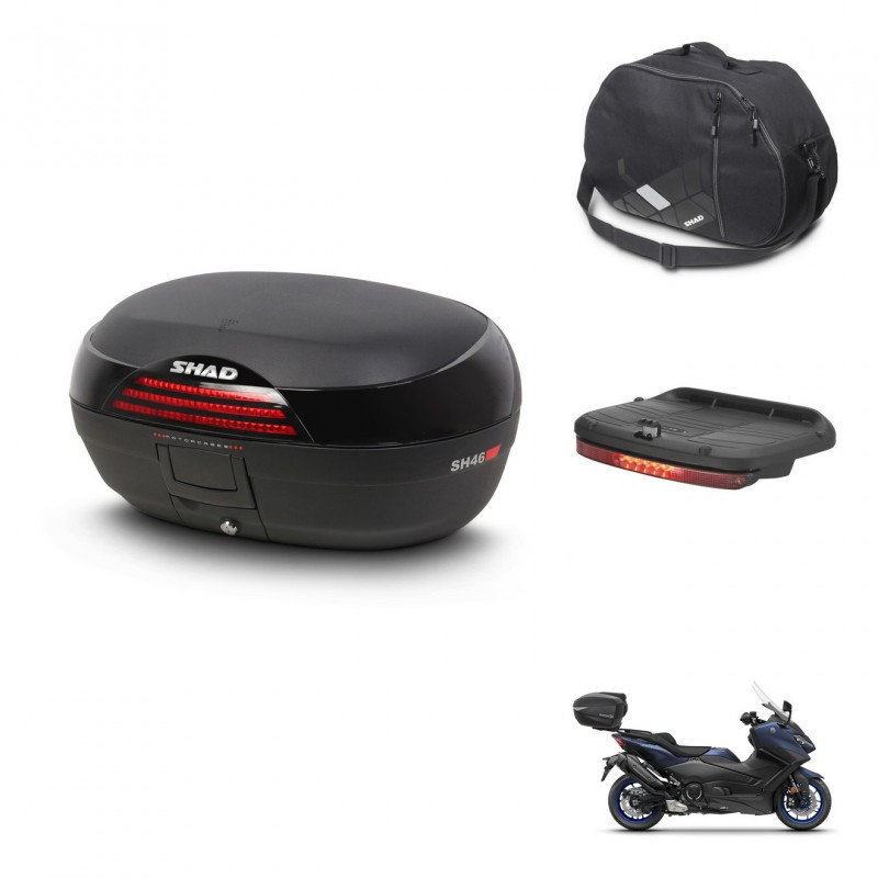 SHAD Baul SH46 + soporte montaje accesorios 45 L KIT-444714