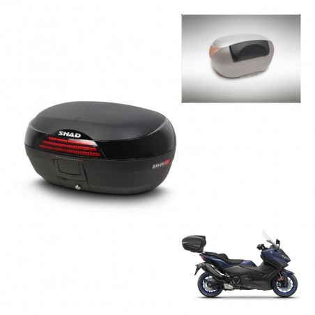 SHAD Trunk SH46 + mounting bracket backrest 45 L KIT-444715