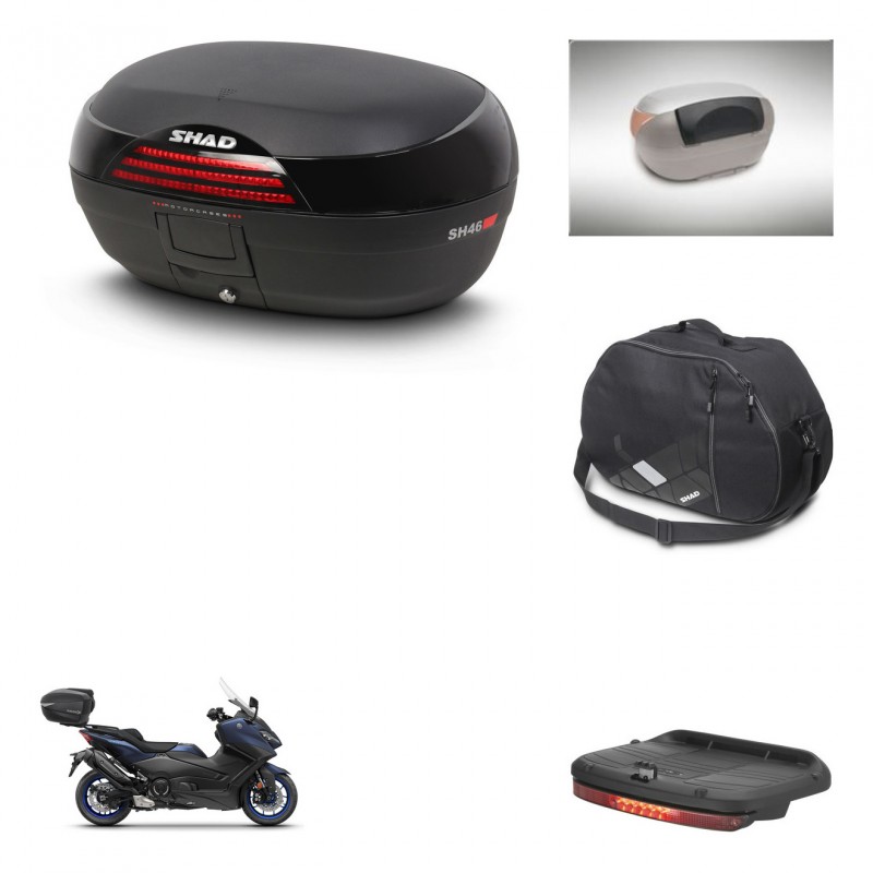 SHAD Baul SH46 + soporte montaje accesorios 45 L KIT-444718