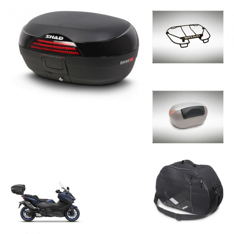SHAD Baul SH46 + soporte montaje accesorios 45 L KIT-444725