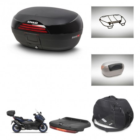 SHAD Baul SH46 + soporte montaje accesorios 45 L KIT-444726