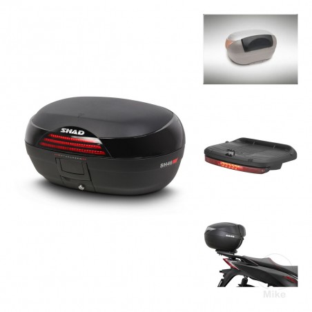 SHAD SH46 trunk + mounting bracket accessories 45 L KIT-444732