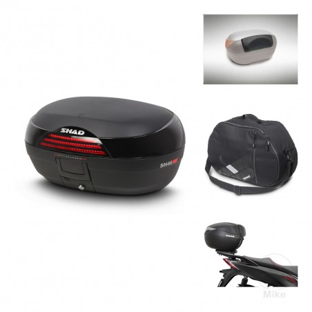 SHAD Baul SH46 + soporte montaje accesorios 45 L KIT-444733