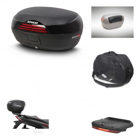 SHAD Baul SH46 + soporte montaje accesorios 45 L KIT-444734