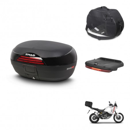 SHAD Baul SH46 + soporte montaje accesorios 45 L KIT-444746