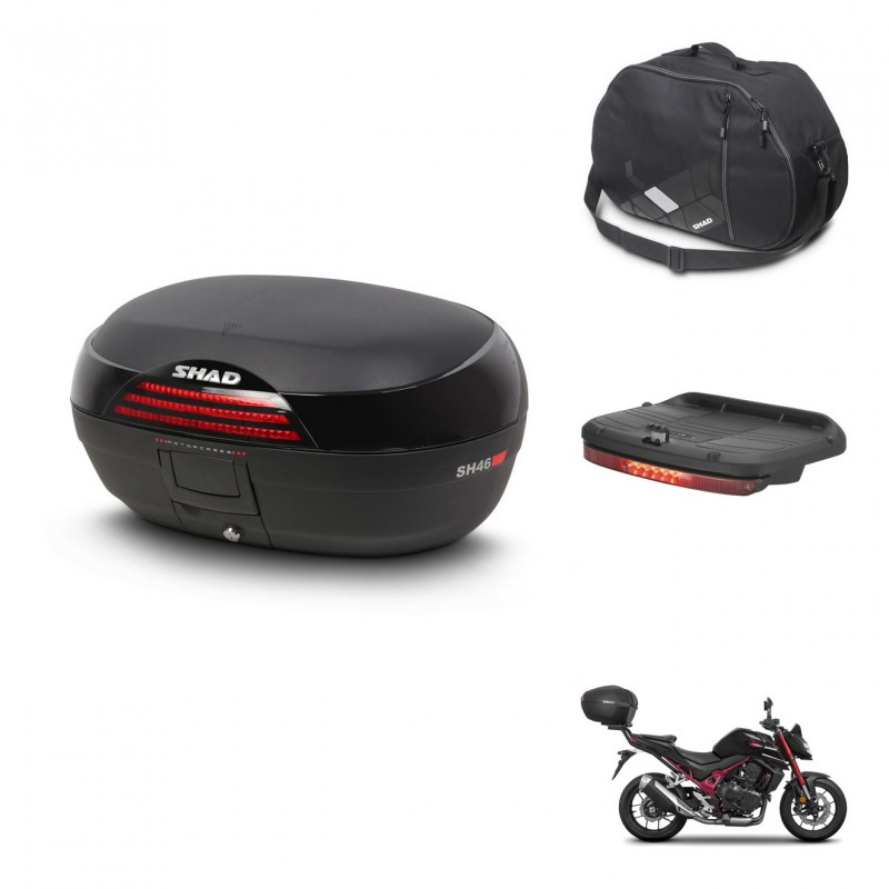 SHAD Baul SH46 + soporte montaje accesorios 45 L KIT-444762