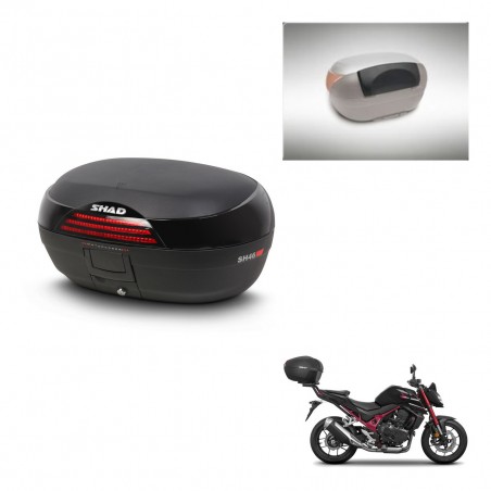 SHAD Trunk SH46 + mounting bracket backrest 45 L KIT-444763