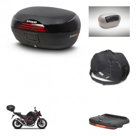 SHAD Baul SH46 + soporte montaje accesorios 45 L KIT-444766