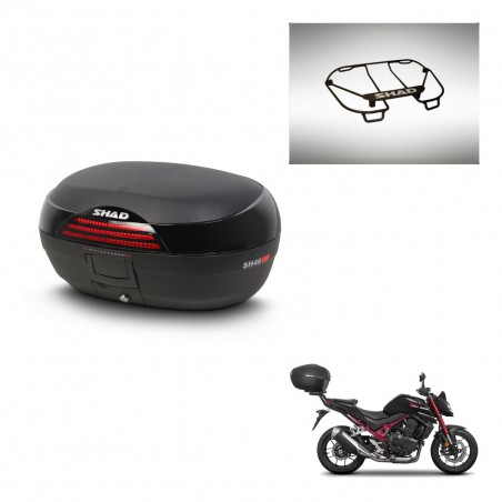 SHAD Baul SH46 + soporte montaje parrilla superior 45 L KIT-444767