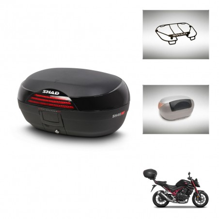 SHAD Baul SH46 + soporte montaje accesorios 45 L KIT-444771