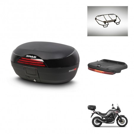 SHAD Baul SH46 + soporte montaje accesorios 45 L KIT-444784