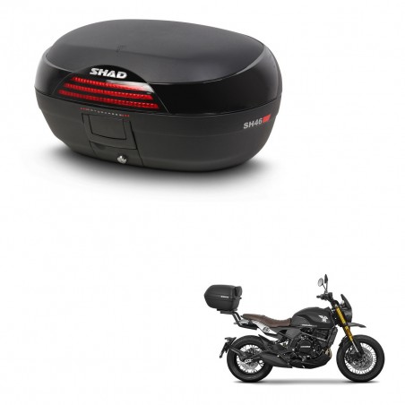 SHAD SH46 trunk + mounting bracket 45 L KIT-444791