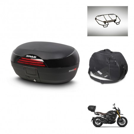 SHAD Baul SH46 + soporte montaje accesorios 45 L KIT-444801