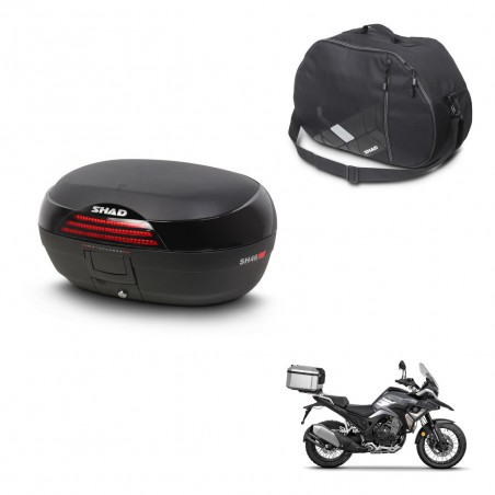 SHAD SH46 trunk + mounting bracket internal bag 45 L KIT-444809