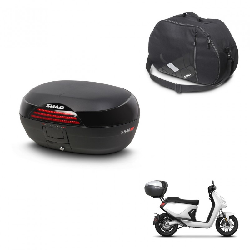 SHAD Baul SH46 + soporte montaje bolsa interna 45 L KIT-444825