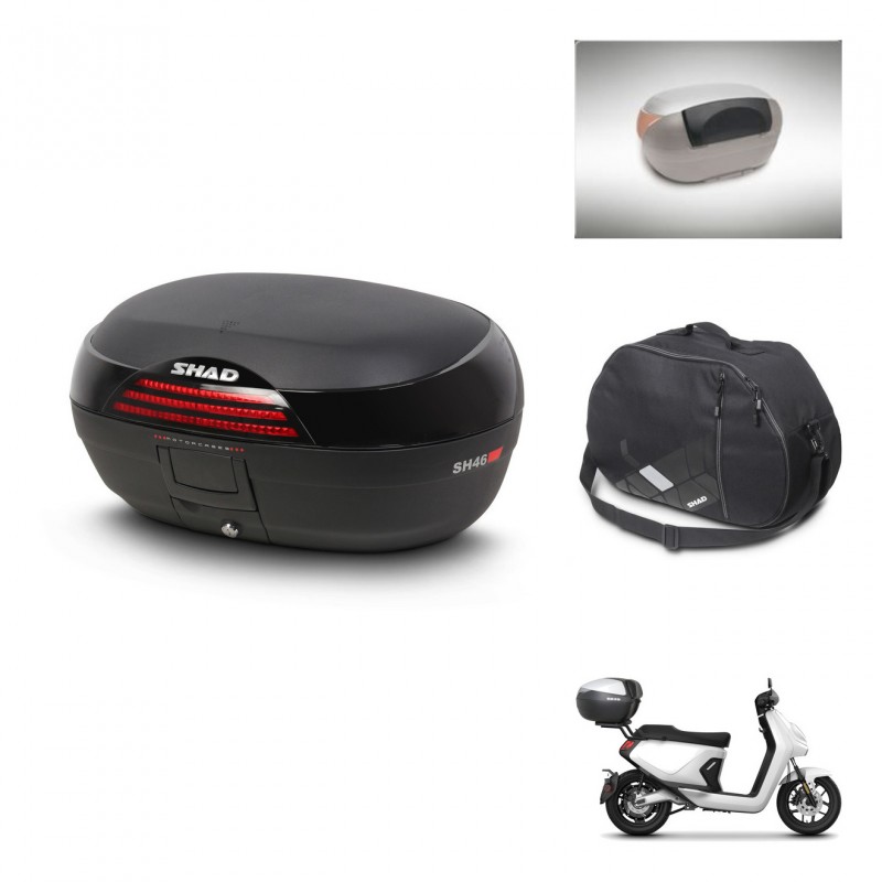 SHAD Baul SH46 + soporte montaje accesorios 45 L KIT-444829