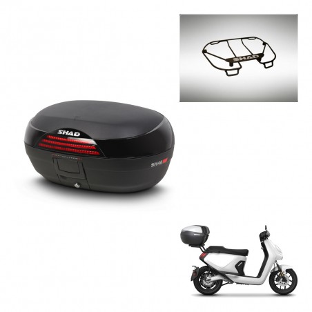 SHAD Baul SH46 + soporte montaje parrilla superior 45 L KIT-444831