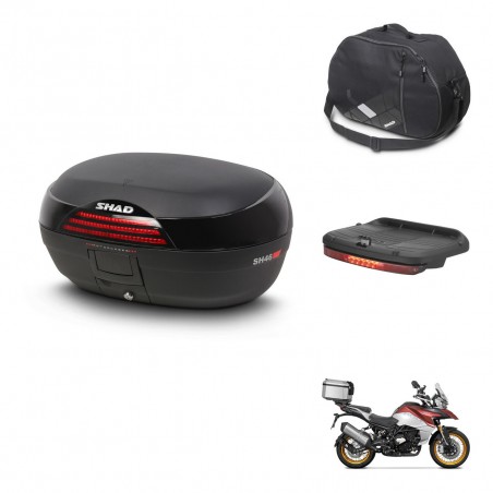 SHAD Baul SH46 + soporte montaje accesorios 45 L KIT-444842
