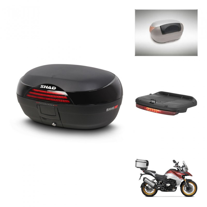 SHAD Baul SH46 + soporte montaje accesorios 45 L KIT-444844