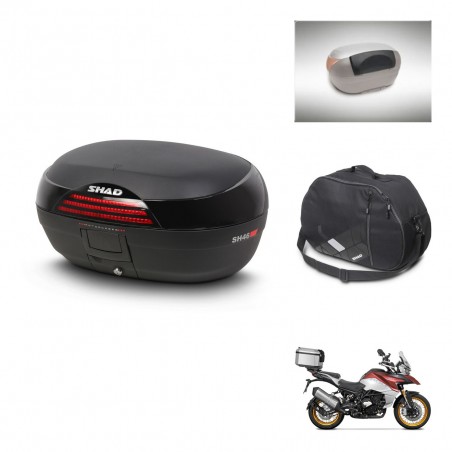 SHAD Baul SH46 + soporte montaje accesorios 45 L KIT-444845