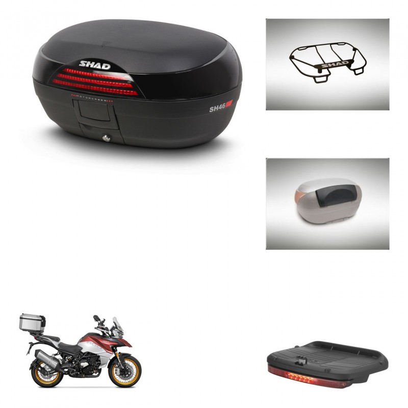 SHAD Baul SH46 + soporte montaje accesorios 45 L KIT-444852