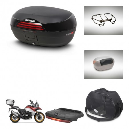 SHAD Baul SH46 + soporte montaje accesorios 45 L KIT-444854