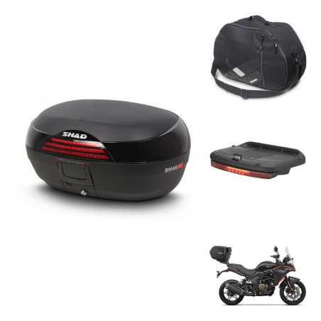 SHAD Baul SH46 + soporte montaje accesorios 45 L KIT-444858