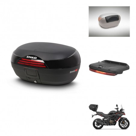 SHAD Baul SH46 + soporte montaje accesorios 45 L KIT-444860
