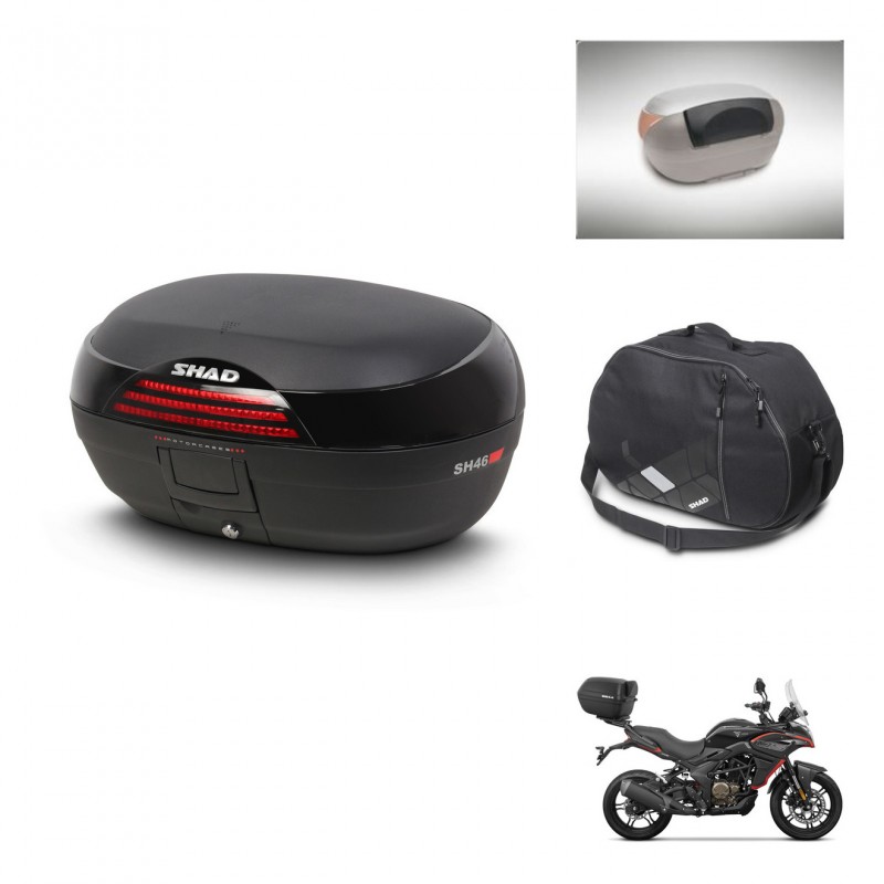 SHAD Baul SH46 + soporte montaje accesorios 45 L KIT-444861