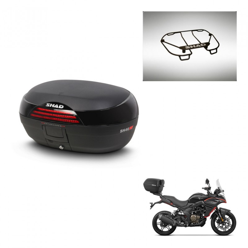 SHAD SH46 trunk + mounting bracket upper grill 45 L KIT-444863