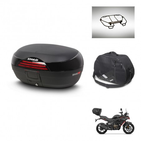 SHAD Baul SH46 + soporte montaje accesorios 45 L KIT-444865