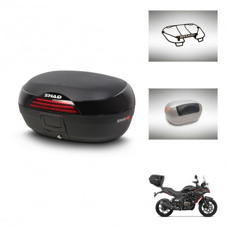 SHAD Baul SH46 + soporte montaje accesorios 45 L KIT-444867