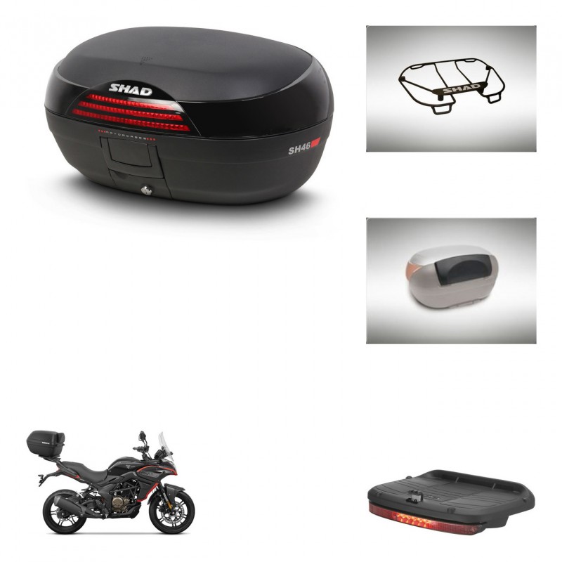 SHAD Baul SH46 + soporte montaje accesorios 45 L KIT-444868