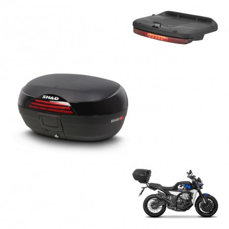 SHAD Baul SH46 + soporte montaje luz de freno 45 L KIT-444888