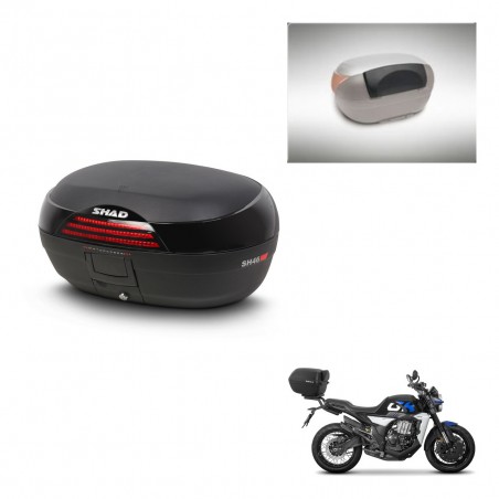 SHAD Trunk SH46 + mounting bracket backrest 45 L KIT-444891